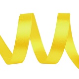 Atlasová stuha 10 mm žlutá - bal. 5m