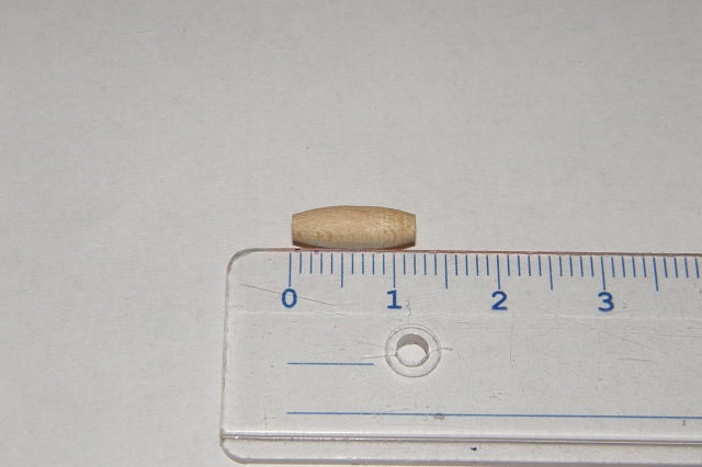 Korálky - olivy 4 x 12 mm - přírodní