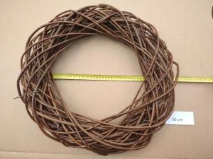 Věnec pr. 50 cm - neloupané proutí