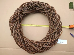 Věnec pr. 55 cm - neloupané proutí