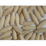 Korálky - olivy 8 x 24 mm - přírodní