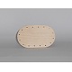 Dno - ovál 12,5 x 7,5 cm - buk