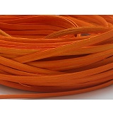 Pedigové šény barvené š. 6 mm - 125 g oranžová